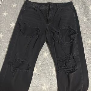 American eagle mom jeans